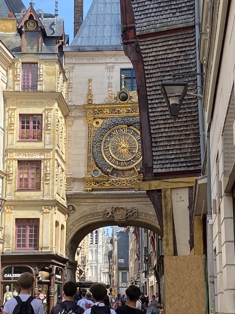Gros-Horloge: El rellotge més famós de rouen