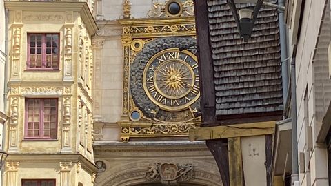 Gros-Horloge: El rellotge més famós de rouen